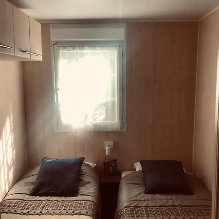 캠프장 Mobil En Bord De 아르젤레쉬르메르